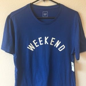 Gap Men Weekend Crewneck T-Shirt